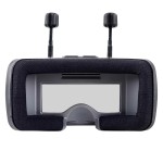 VR200 3,5 pulgadas 5,8G analógico con DVR 40CH 1024 * 600px soporte de pantalla para Dron de carreras analógico RC Car